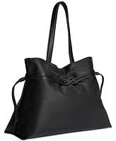 Sam Edelman Poppy Extra Large Leather Drawstring Crossbody