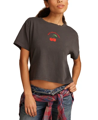 Lucky Brand Mon Cheri Classic Crop
