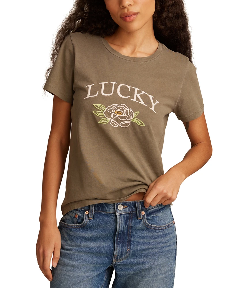 Lucky Brand Los Angeles Classic Crew