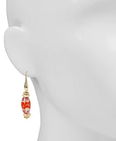 Patricia Nash Gold-Tone Mixed Bead Drop Earrings