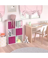 Closetmaid Decorative Home Stackable 6 Cube Cubeicals Organizer Storage