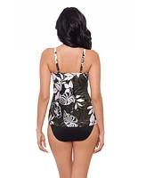 Miraclesuit Women's Elle Dorado Love Knot Dd Tankini Top