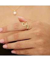 Spero London Intercepting Circles New Sterling Silver Ring