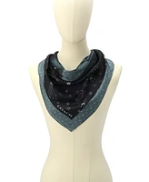 Coach Women's Shooting Star Rexy Print Silk Square Scarf
