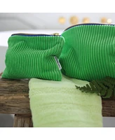 Corda Apple Corduroy Velvet Pouch - Small