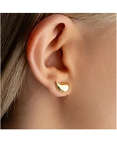 Spero London Pear Teardrop Earrings Sterling Silver