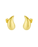 Spero London Pear Teardrop Earrings Sterling Silver