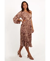Petal and Pup Women's Wren One Shoulder Midi Dress