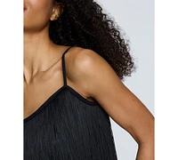 Kenneth Cole Women's Fringe Cropped Camisole Top