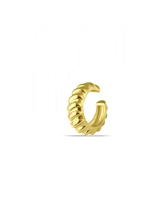 Spero London Croissant Ear Cuff No Piercing Sterling Silver 1 Piece