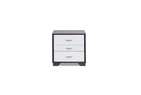 Rectangular Top Upholstered 2-Drawer Nightstand – Chic and Functional Bedroom Furniture