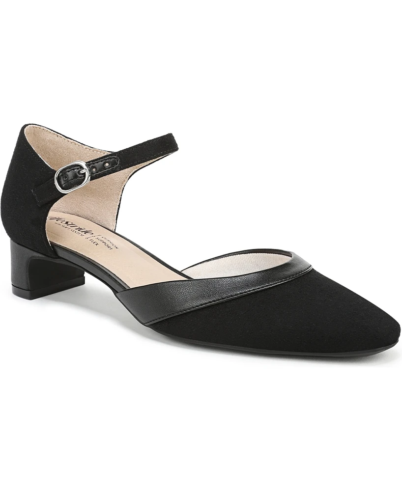 LifeStride Women's Leighton Snip Toe Dress Pumps