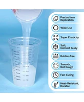 Jdiction 5lb (80oz) Super Elastic Liquid Silicone Mold Making Kit