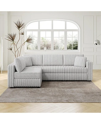 Cozy L-Shaped Sofa: Modern, Comfortable, Versatile