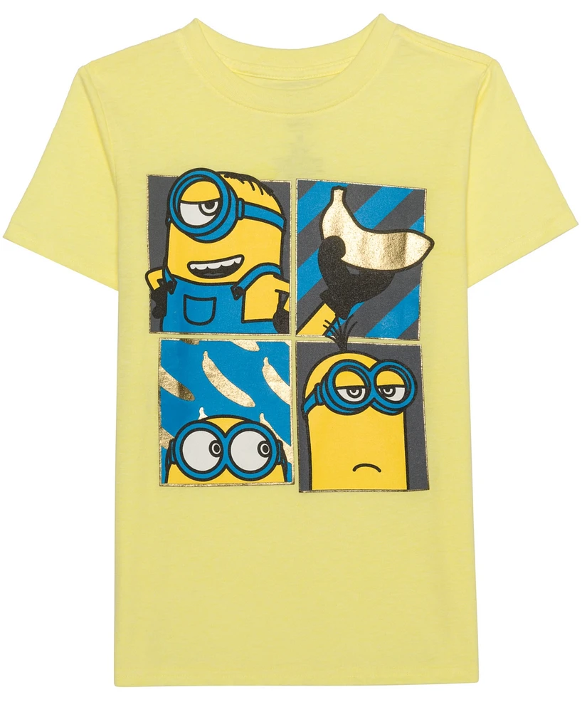 Despicable Me Big Boys Minion Short Sleeve T-Shirt