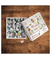 1000 Piece Books & Cats Susan Branch Jigsaw Puzzle