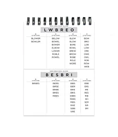 Word Jumble Puzzle Book