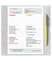 Simply Weekly Color Coded Task Pad