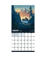 2026 National Parks-Art Wall Calendar