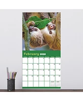 2026 Sloths Wall Calendar