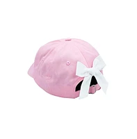 Bits & Bows Girls Girls Sister Bow Baseball Hat in Pink