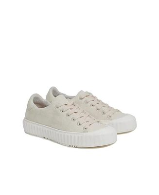 Lace Up Canvas Low Top Sneakers