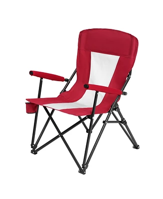 Mondawe steel folding chair red