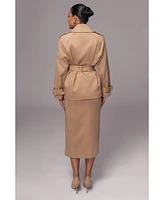 Jluxlabel Women's Nightfall Suede Jacket