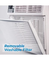 Black+Decker Window Air Conditioner 10,000 Btu, Ac Window Unit Cools Up to 450 Square Feet, Window Ac Unit with Remote Control, 3 Cooling Speeds and F