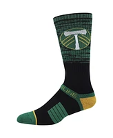 Strideline Men's Portland Timbers Premium 3-Pack Knit Crew Socks Set