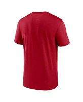 Nike Men's Red Houston Texans Wordmark Legend T-Shirt