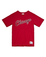 Mitchell & Ness Men's Red Chicago Bulls Legendary Slub T-Shirt