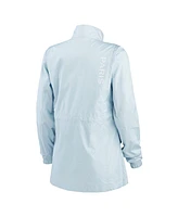 Nike Women's Light Blue Paris Saint-Germain M65 Woven Full-Zip Jacket