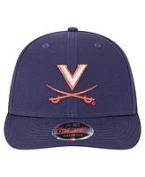 New Era Men's Navy Virginia Cavaliers Low Profile 9FIFTY Snapback Hat