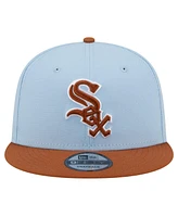 New Era Men's Light Blue Chicago White Sox Spring Color Two-Tone 9FIFTY Snapback Hat