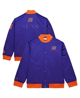 Mitchell & Ness Men's Purple Phoenix Suns Hardwood Classics Team Og 3.0 Lightweight Satin Full-Snap Jacket