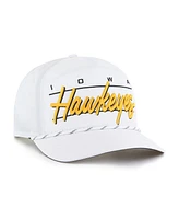 '47 Brand Men's White Iowa Hawkeyes Condor Hitch brrr° Adjustable Hat