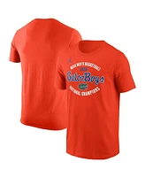 Jordan Men's Orange Florida Gators 2025 Ncaa Basketball National Champions Gator Boys T-Shirt