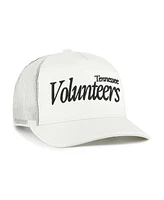 '47 Brand Men's and Women's Cream Tennessee Volunteers Foundation Script Adjustable Trucker Hat