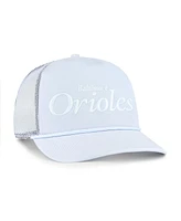 '47 Brand Women's Light Blue Baltimore Orioles Foundation Script Hitch Adjustable Trucker Hat