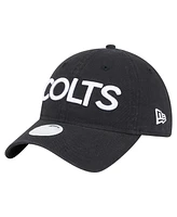 New Era Women's Black Indianapolis Colts Cece 9TWENTY Adjustable Hat