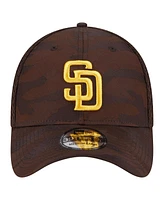 New Era Men's Dark Brown San Diego Padres Subtle Camo 39THIRTY Flex Hat