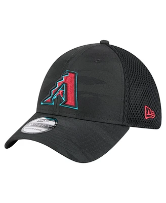 New Era Men's Black Arizona Diamondbacks Subtle Camo 39THIRTY Flex Hat