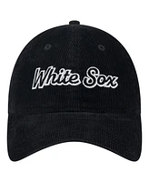 New Era Women's Black Chicago White Sox Corduroy 9TWENTY Adjustable Hat