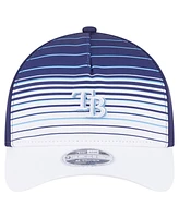 New Era Men's Navy Tampa Bay Rays Gradient 9FORTY M-Crown Adjustable Hat