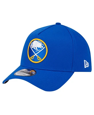 New Era Men's Royal Buffalo Sabres Core A-Frame 9FORTY Adjustable Hat