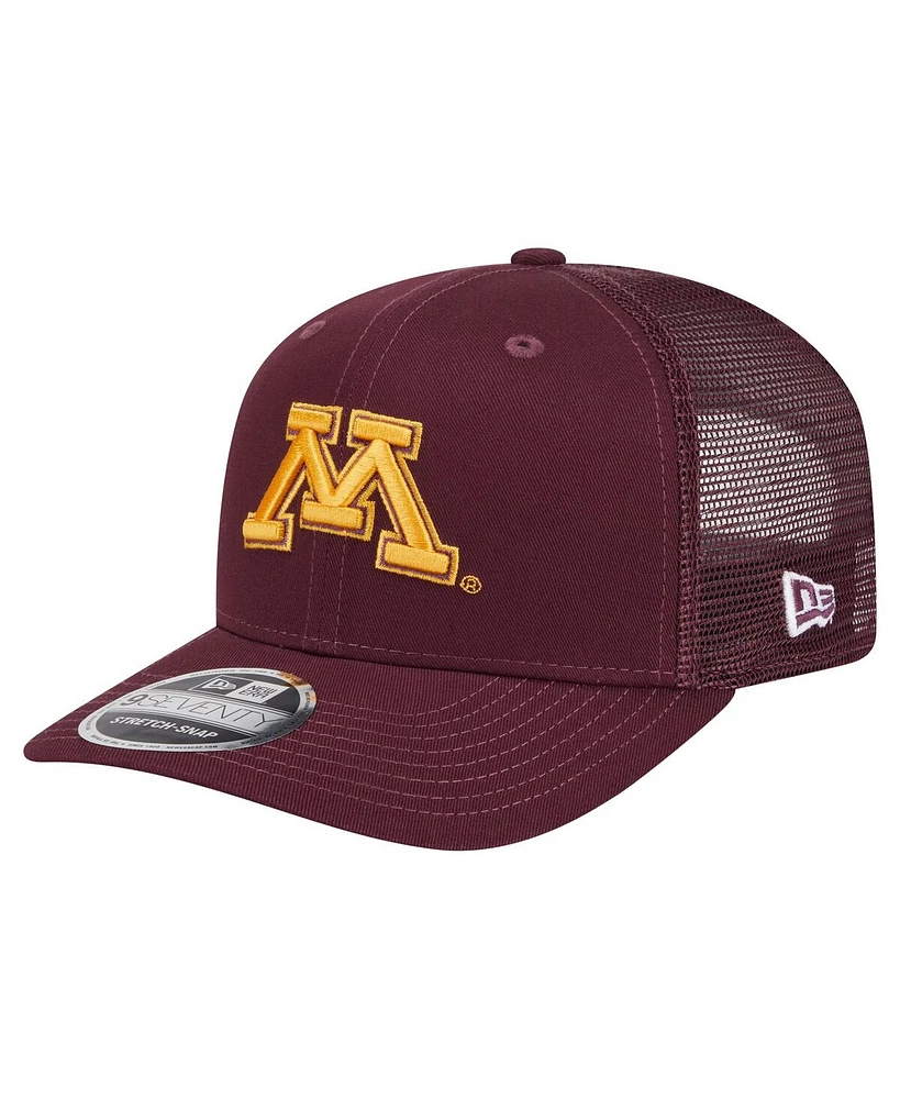 New Era Men's Maroon Minnesota Golden Gophers Primary 9SEVENTY Trucker Stretch Snap Hat