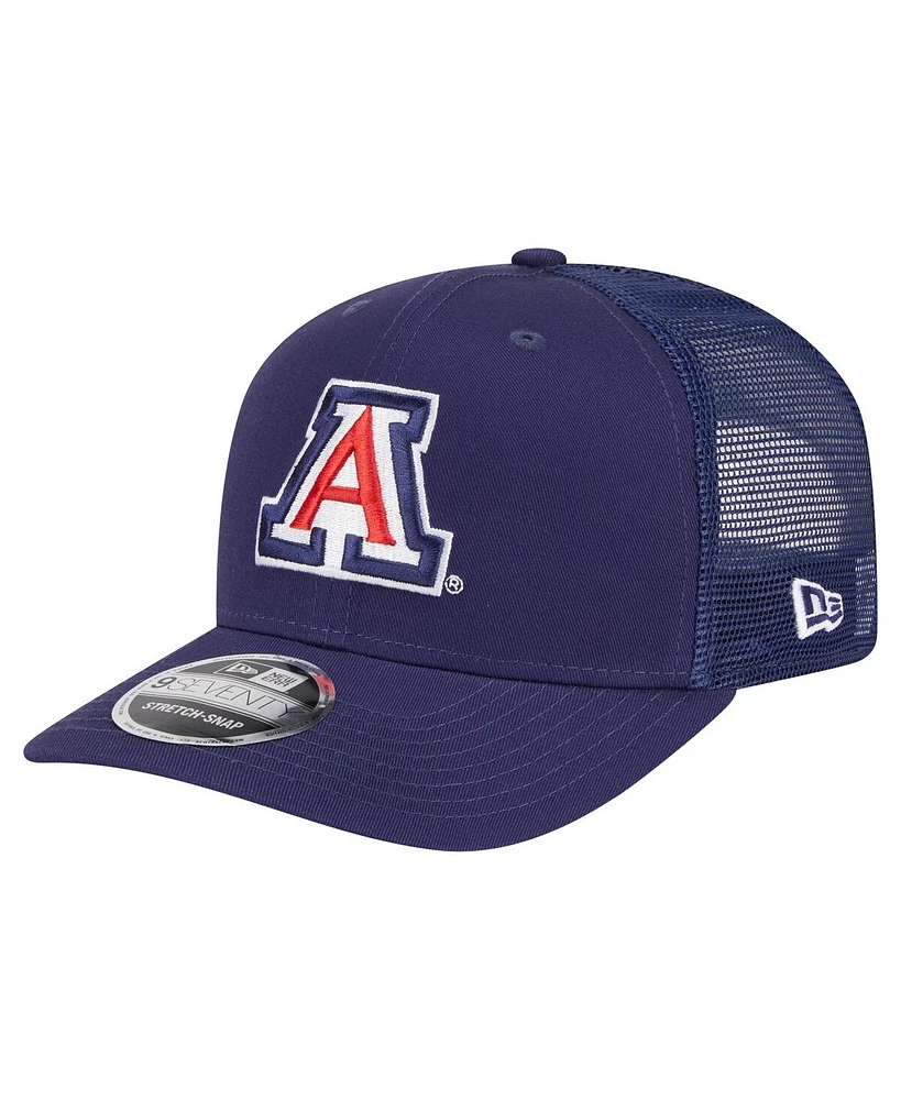 New Era Men's Navy Arizona Wildcats Primary 9SEVENTY Trucker Stretch Snap Hat