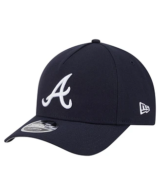 New Era Men's Navy Atlanta Braves 9FORTY M-Crown Adjustable Hat