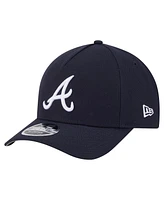 New Era Men's Navy Atlanta Braves 9FORTY M-Crown Adjustable Hat